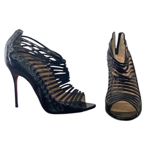 Christian Louboutin Elegant Black Stiletto Heels size 43 - Picture 3 of 13